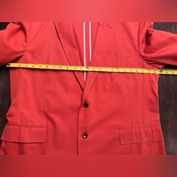 Brooks Brothers Regent Fit Orange Blazer - Picture 8 of 13